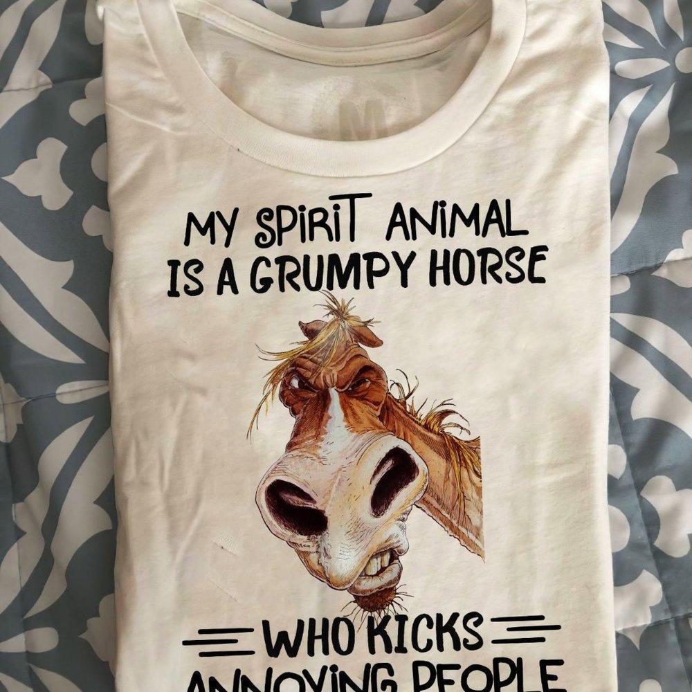 My Spirit Animal Is Horse Shirt